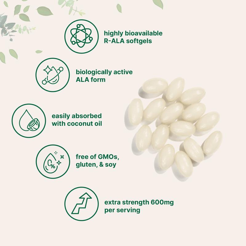 R Alpha Lipoic Acid Softgels